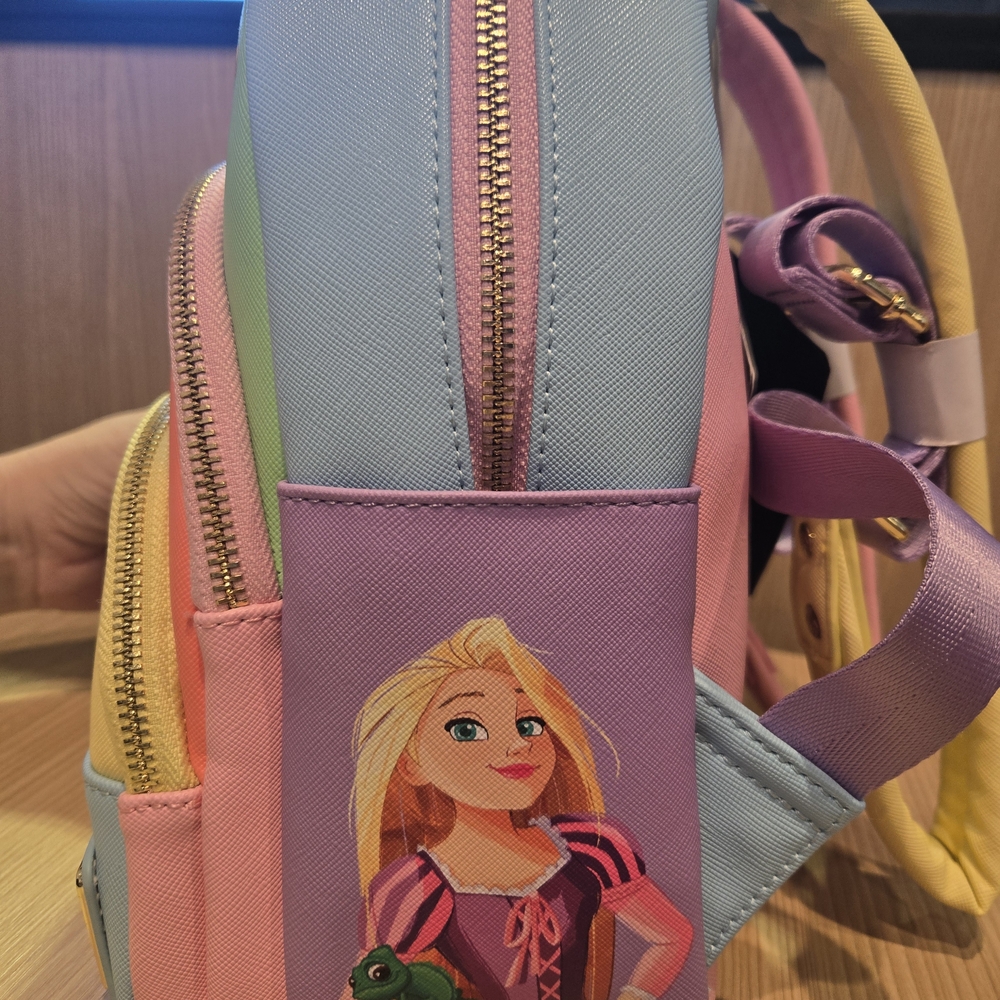 NWT Loungefly Disney Princess Pastel Backpack - Picture 5 of 9